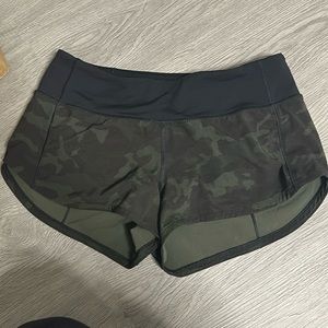 Lulu lemon camo shorts